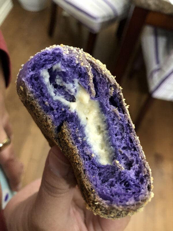 Ube Cheese Pandesal