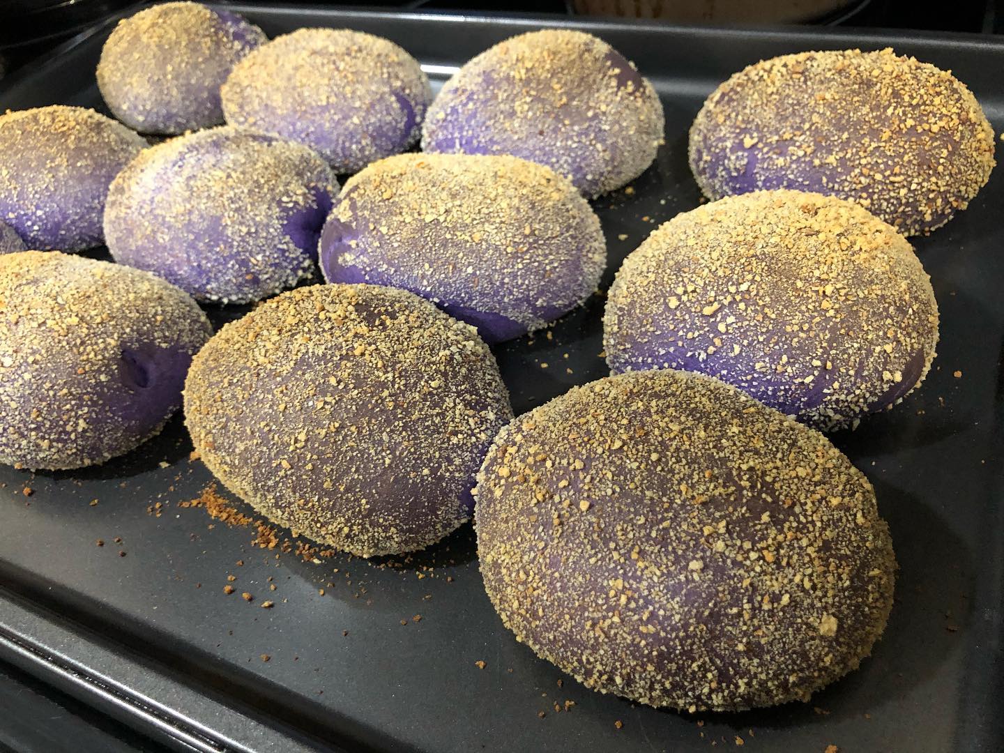 Ube Cheese Pandesal